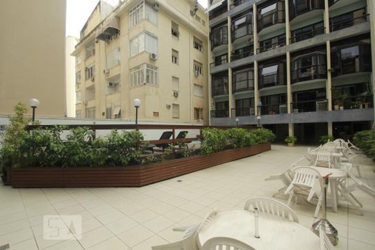 Área comum - Piscina de apartamento à venda com 2 quartos, 70m² em Flamengo, Rio de Janeiro