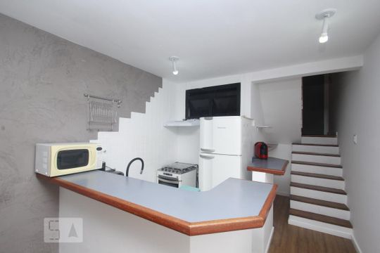 Cozinha de apartamento à venda com 2 quartos, 70m² em Flamengo, Rio de Janeiro