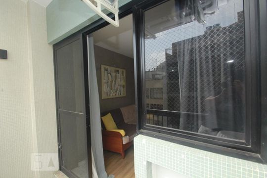 Varanda da Sala de apartamento à venda com 2 quartos, 70m² em Flamengo, Rio de Janeiro