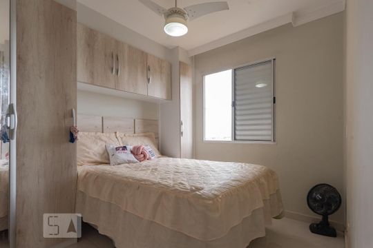 Quarto 2 de apartamento à venda com 2 quartos, 46m² em Parque Jambeiro, Campinas