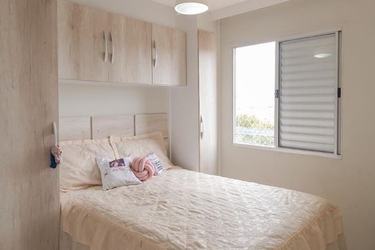 Quarto 2 de apartamento à venda com 2 quartos, 46m² em Parque Jambeiro, Campinas