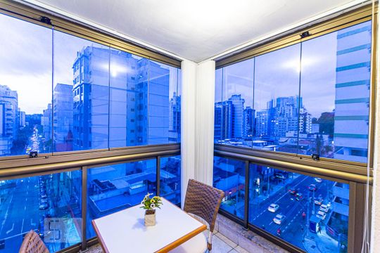 Varanda da Sala de apartamento à venda com 1 quarto, 77m² em Ingá, Niterói