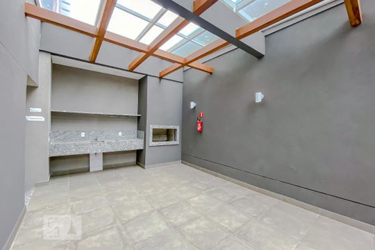 Área comum - Churrasqueira de kitnet/studio para alugar com 1 quarto, 20m² em Brás, São Paulo