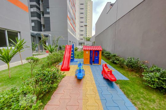 Área Comum - Playground de kitnet/studio para alugar com 1 quarto, 20m² em Brás, São Paulo