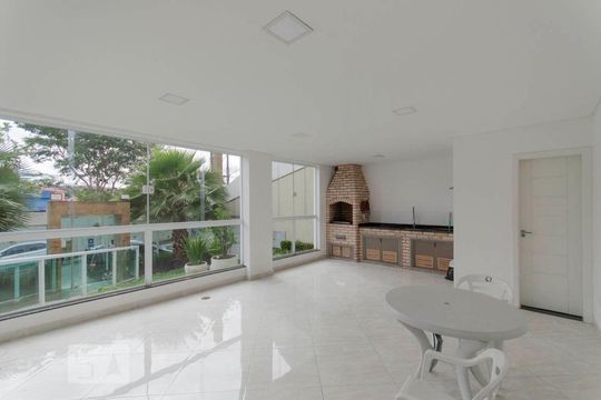 Área Comum - Churrasqueira de casa de condomínio à venda com 2 quartos, 42m² em Vila Granada, São Paulo