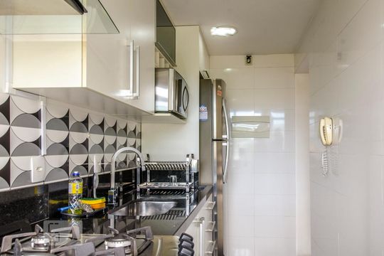 Cozinha de apartamento à venda com 2 quartos, 70m² em Vila Amália (zona Norte), São Paulo