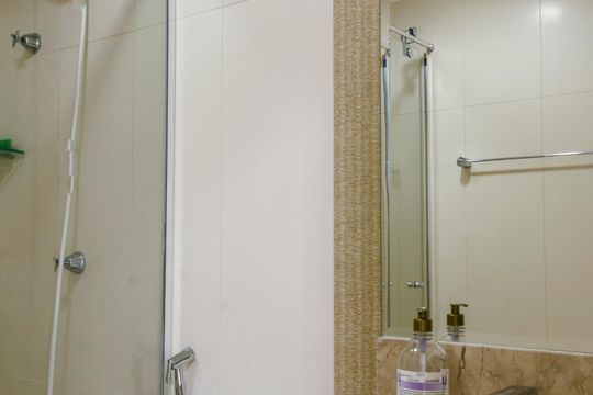 Banheiro social de apartamento à venda com 2 quartos, 70m² em Vila Amália (zona Norte), São Paulo
