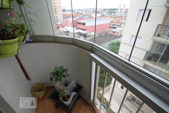 Varanda de apartamento à venda com 3 quartos, 84m² em Vila Santo Estéfano, São Paulo