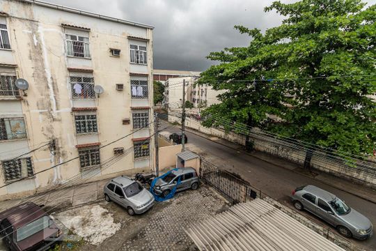 Vista da Sala de apartamento para alugar com 2 quartos, 49m² em Irajá, Rio de Janeiro