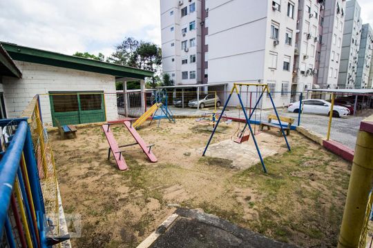 Área Comum - Playground de apartamento à venda com 1 quarto, 53m² em Humaitá, Porto Alegre