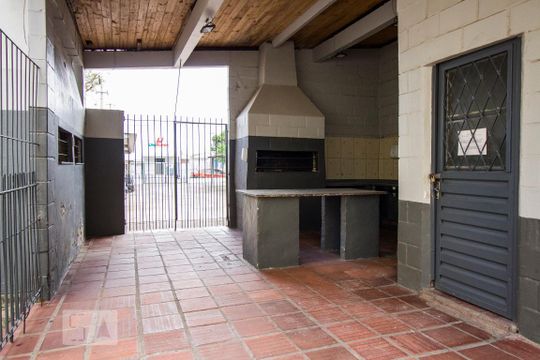 Área comum - Churrasqueira de apartamento à venda com 1 quarto, 53m² em Humaitá, Porto Alegre