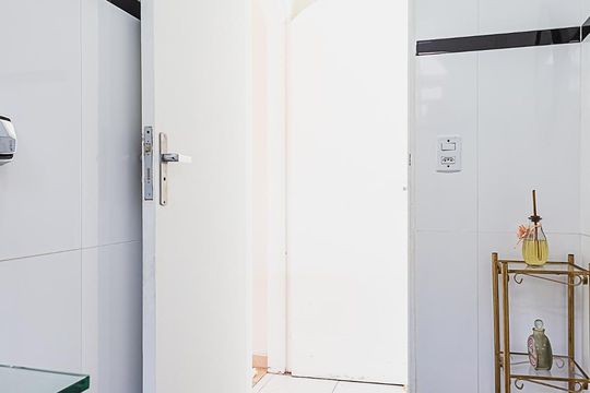 Lavabo do quintal Gourmet de casa à venda com 5 quartos, 311m² em Campestre, Santo André