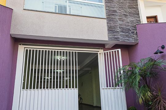 Fachada de casa à venda com 5 quartos, 311m² em Campestre, Santo André