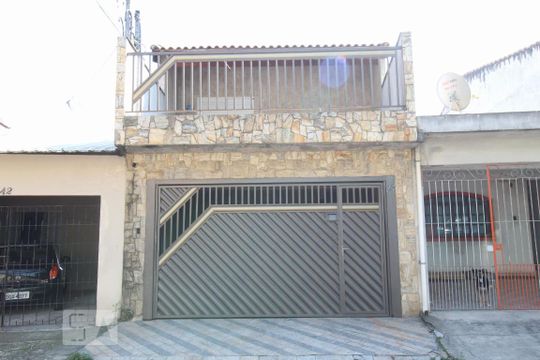 Fachada de casa à venda com 6 quartos, 231m² em Jardim Alvorada, Santo André