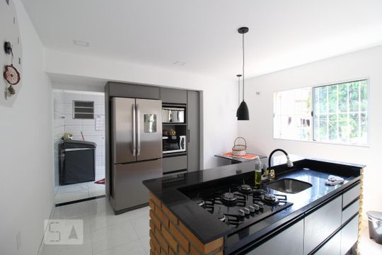 Cozinha de casa à venda com 6 quartos, 231m² em Jardim Alvorada, Santo André