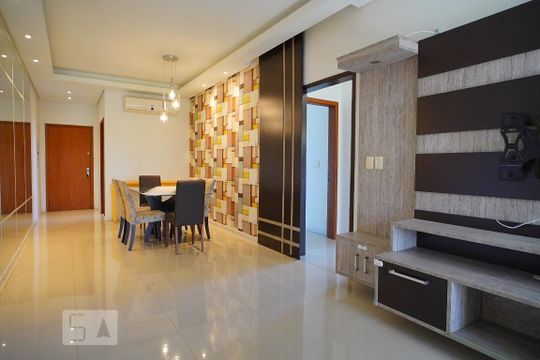 Sala de apartamento para alugar com 3 quartos, 113m² em Nossa Senhora das Graças, Canoas