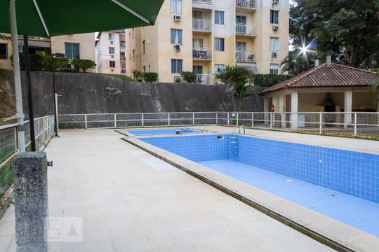 Área comum - Piscina de apartamento para alugar com 2 quartos, 45m² em Campo Grande, Rio de Janeiro