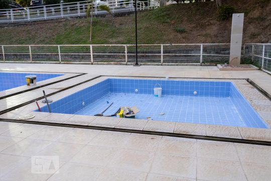 Área comum - Piscina de apartamento para alugar com 2 quartos, 45m² em Campo Grande, Rio de Janeiro
