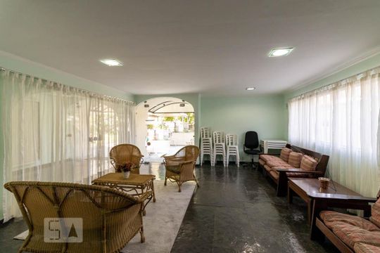 salão de festas de apartamento para alugar com 2 quartos, 70m² em Indianópolis, São Paulo