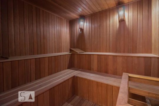 Sauna de apartamento à venda com 1 quarto, 45m² em Várzea da Barra Funda, São Paulo