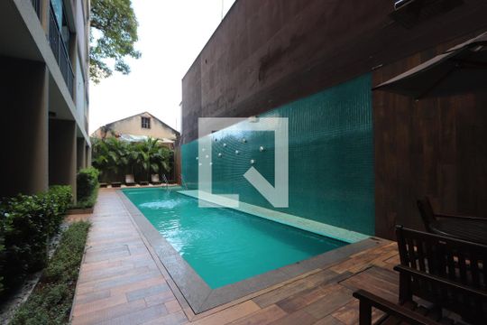 Área comum - Piscina de kitnet/studio à venda com 1 quarto, 26m² em Centro Histórico de São Paulo, São Paulo