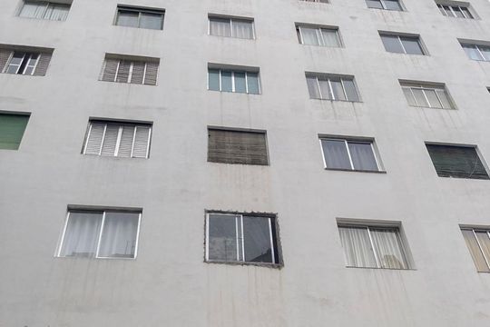 Fachada de kitnet/studio à venda com 1 quarto, 45m² em Santa Efigênia, São Paulo