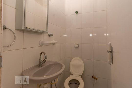 Banheiro da Suíte de casa à venda com 5 quartos, 120m² em Vila Cruzeiro, São Paulo