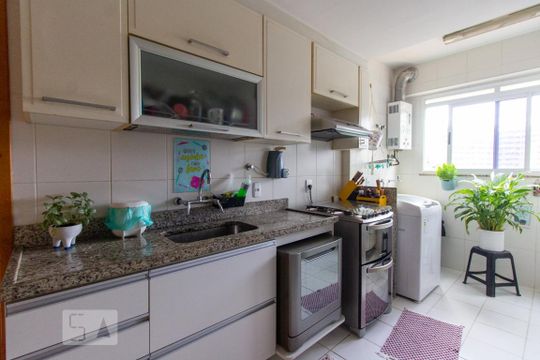 Cozinha de apartamento à venda com 3 quartos, 96m² em Botafogo, Rio de Janeiro