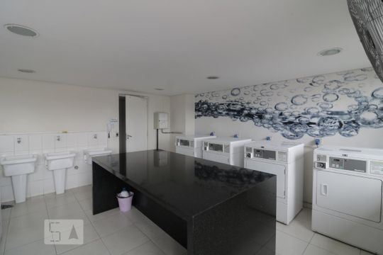 Lavanderia - Area comum de apartamento à venda com 1 quarto, 33m² em Jardim Brasília (zona Norte), São Paulo