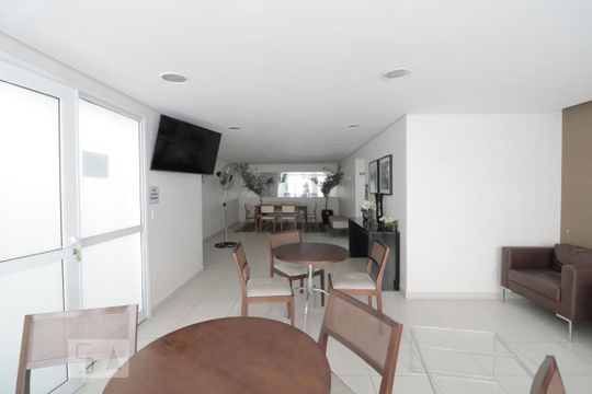 Área comum - Salão de festas de apartamento à venda com 1 quarto, 33m² em Jardim Brasília (zona Norte), São Paulo