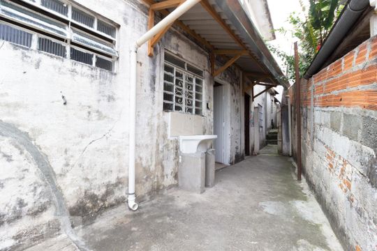 Área de serviço de casa à venda com 1 quarto, 40m² em Vila Nova Galvão, São Paulo