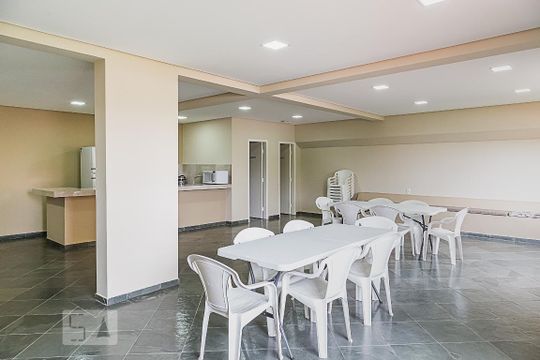 Área comum - Salão de festas de apartamento para alugar com 2 quartos, 75m² em Santa Maria, São Caetano do Sul