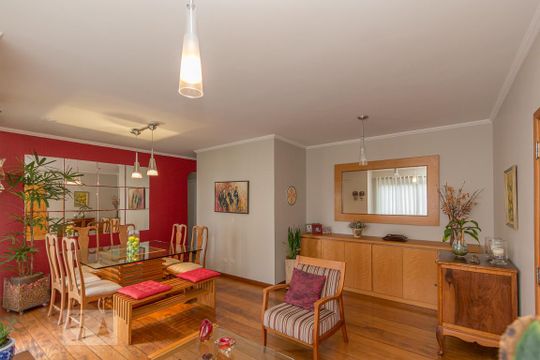Sala de apartamento à venda com 4 quartos, 160m² em Brooklin, São Paulo