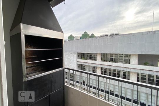 Sacada - Vista de apartamento para alugar com 3 quartos, 163m² em Centro Histórico, Porto Alegre