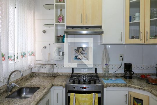 Cozinha de apartamento à venda com 3 quartos, 146m² em Barcelona, São Caetano do Sul