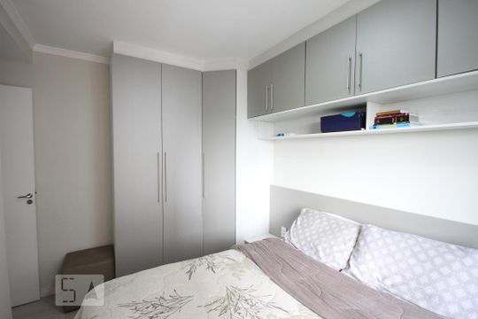 Quarto 1 de apartamento à venda com 2 quartos, 41m² em Campanário, Diadema