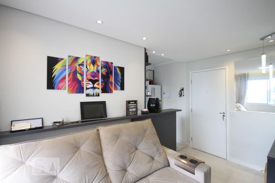 Sala de apartamento à venda com 2 quartos, 41m² em Campanário, Diadema
