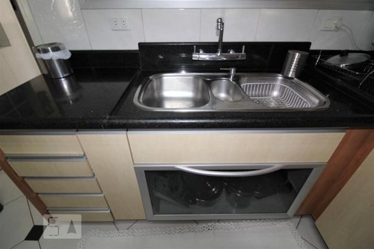 Cozinha pia de apartamento à venda com 3 quartos, 127m² em Santa Paula, São Caetano do Sul