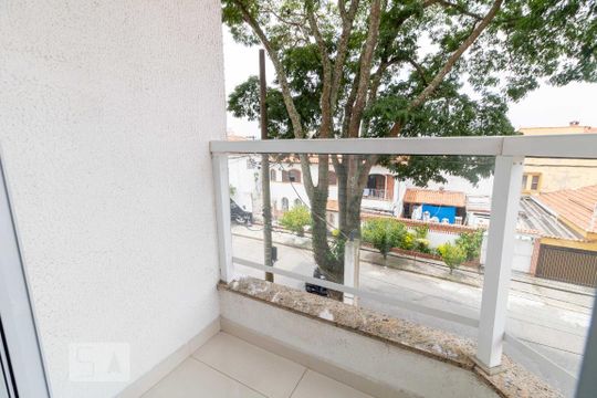 Varanda da Suíte de apartamento à venda com 2 quartos, 105m² em Vila Alzira, Santo André