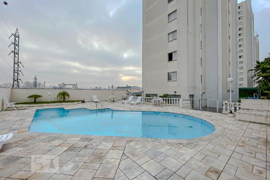 Área comum - Piscina de apartamento para alugar com 1 quarto, 50m² em Parque da Mooca, São Paulo