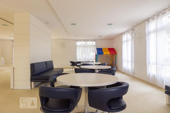 Área comum - Salão de festas Infantil de apartamento para alugar com 1 quarto, 52m² em Vila Leopoldina, São Paulo