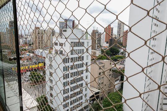 Vista da Varanda de apartamento à venda com 3 quartos, 107m² em Cerqueira César, São Paulo