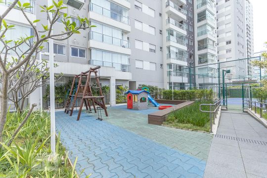 Área Comum - Playground de apartamento à venda com 1 quarto, 55m² em Vila Anastácio, São Paulo