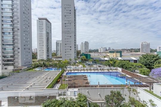 Vista Quarto  de apartamento à venda com 1 quarto, 55m² em Vila Anastácio, São Paulo