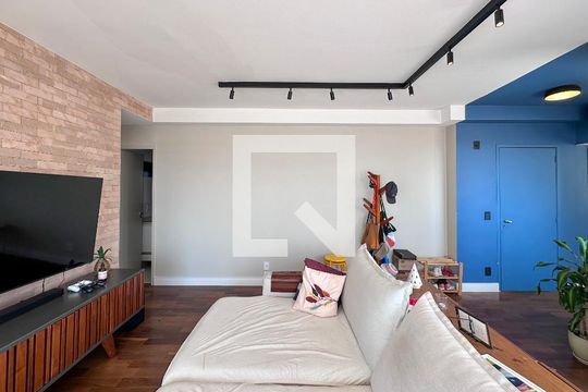 Sala de apartamento à venda com 2 quartos, 96m² em Santo Amaro, São Paulo
