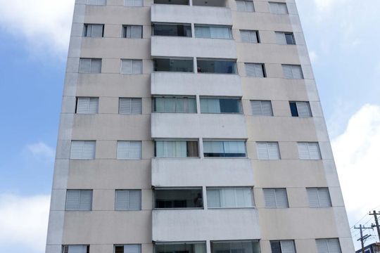 Fachada do bloco de apartamento à venda com 2 quartos, 56m² em Sapopemba, São Paulo