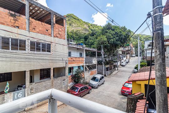 Vista da Varanda de kitnet/studio para alugar com 1 quarto, 25m² em Jacarepaguá, Rio de Janeiro