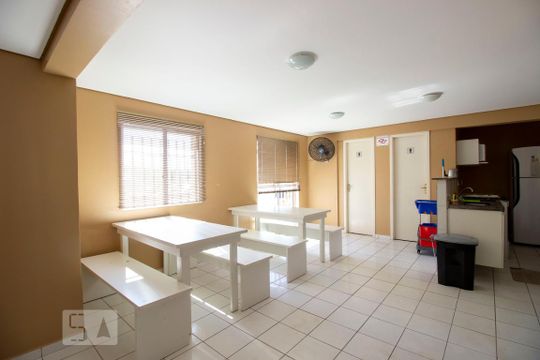 Área comum - Salão de festas de apartamento para alugar com 2 quartos, 47m² em Jardim Alexandria, Várzea Paulista