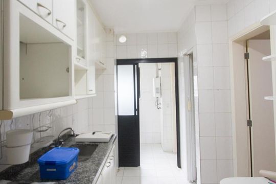Cozinha de apartamento à venda com 3 quartos, 98m² em Chácara Santo Antônio (zona Sul), São Paulo