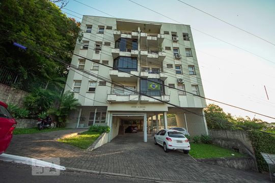 Fachada do Prédio de kitnet/studio à venda com 1 quarto, 32m² em Hamburgo Velho, Novo Hamburgo